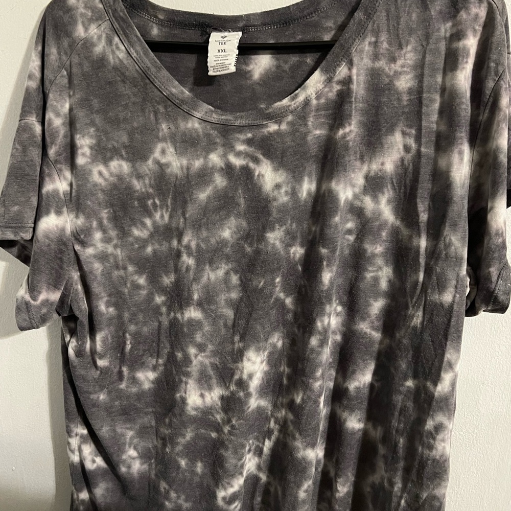 Round Neck Tie Dye Tee